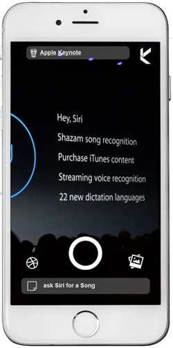 Mockup of the image-management app's browse screen.